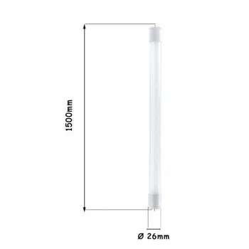

LED TUBE 150cm G13 25W T8 COLD WHITE (CONNECTION SINGLE SIDE)