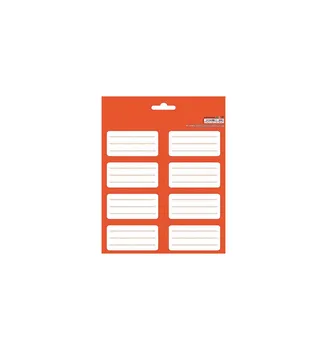 

RED COLOR adhesive labels