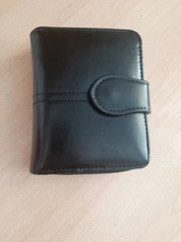 Cartera corta de PU para mujer, monedero pequeño rojo con cremallera y botón, monedero con bolsillo para monedas, gran oferta