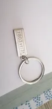 Engraved Keychain Keyring Number Car-Logo-Plate Customized Personalized-Gift Anti-Lost