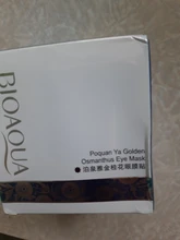 Osmantus de oro parches máscara + ojo Crema para Ojos líneas crema hidratante para los ojos removedor de círculo oscuro Anti-hinchazón