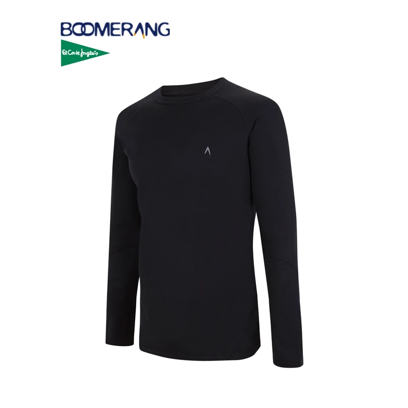 Boomerang Camiseta Térmica de Hombre Negro Tejido Transpirable Manga Larga Libertad de Movimiento Ropa Deporte Hombre Camiseta Casual Moda El Corte Inglés| | - AliExpress