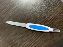 Pulidor de uñas multifuncional de acero inoxidable, barra de pulido lateral doble, para manicura, exfoliante de pedicura, decoración de cutículas