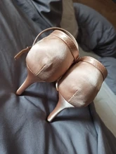 WUXIJIAO-Zapatos de baile de satén con diamantes de imitación para mujer, baile latino, suela suave, para salsa, tacón de 5 a 10cm