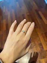 Huitan-Anillo de corazón sencillo para mujer, anillos de dedo bonitos para mujer, regalo de cumpleaños romántico para novia, joyería de piedra circonio de moda