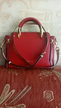 FOXER-Bolso de mano de cuero de vaca para mujer, bandolera elegante con asa superior, para viaje, 2021