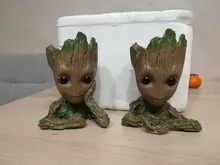 Aquarium-Ornament Bonsai Cave-Stone-Decoration Plant Fish-Tank Garden Tree-Man Cute PVC