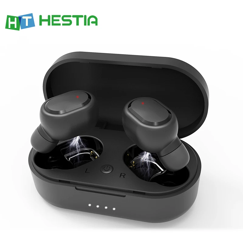 

TWS Bluetooth Earphone IPX6 waterproof V5.0 Earphones Wireless Headphones For Andorid Ios with Handsfree Function