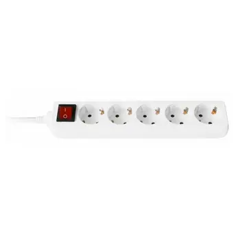 

Power Socket - 5 sockets with Switch Ewent EW3916 Schuko White