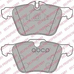 Тормозные Колодки Delphi Lp2114 Delphi арт. LP2114