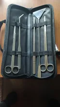 Tweezers-Set Scissors Landscaping-Tool-Kits Aquarium Aquatic-Plants Stainless-Steel 5pcs