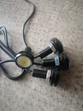 Signal-Lamp Day-Lights Led Eagle Auto Waterproof White Yellow Blue DC Backup Eye Red