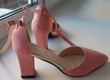 Sandalias femeninas de tacón alto con aterciopelado para otoño, Sandalias en Punta sexy, Zapatos Sandalias de tacón alto para mujer s040, 2020