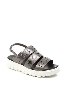 

Derimod Genuine Leather Platinum Women 'S Sandals