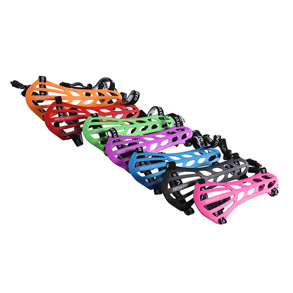 Archery Arm Guard 7 Color Options for Traditional Hunting Recurve Bows