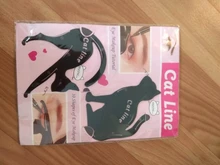 Beauty-plantillas de molde para cejas para mujer, 2 unids/lote, utensilio de maquillaje para ojos, delineador, plantilla moldeadora