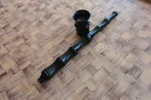 Hand-Pipe Tobacco Non-Stick Black for Home-Party DIY Christmas Xmas/Heat-resistant/Non-stick