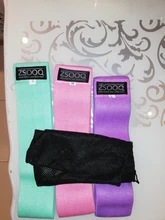 Bandas de resistencia para glúteos y glúteos, bandas de algodón para ejercicio en la cadera, bandas de goma elásticas para Fitness