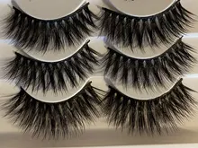 5 pares de pestañas de visón pestañas falsas pestañas volumen dramático pestañas extensión de pestañas falsas