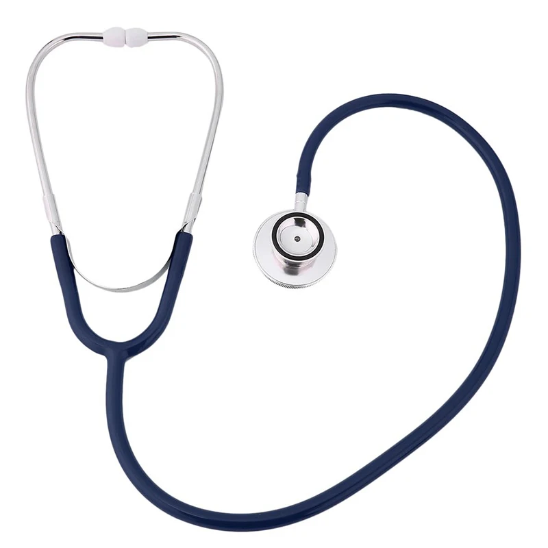 Double-sided Stethoscope Single Tube Doctors Nurse Professional Cardiology Stethoscope Aluminium Alloy Chestpiece medical device