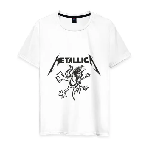 Мужская футболка хлопок Metallica (8) | одежда