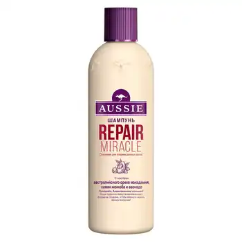 

Shampoo for hair Aussie "repair miracle"