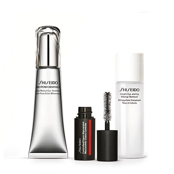Набор женской косметики Bio Performance Glow Revival Eye Shiseido(3 шт