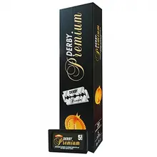 Дерби Премиум бритва с двойным лезвием лезвия, 100 Количество