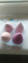 esponja maquillaje, XISHOW-esponja para maquillaje, licuadora de belleza, base de maquillaje en polvo, colorete, accesorios de maquillaje, herramienta, huevo de belleza, 1/4 Uds.