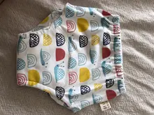 5 unids/lote lavable todos los temporada impermeable bragas pañales reutilizables bebé gasa de algodón infantil pantalones de entrenamiento de pañal para recién nacido pantalón