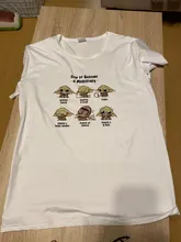 Camisetas con estampado de bebé, blusas informales de manga corta con cuello redondo, Harajuku, geniales, Tops para mujer