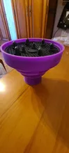 Cubierta difusora de secador de pelo, Gel de sílice resistente a altas temperaturas, accesorios plegables para secador de pelo, herramientas de salón de peluquería