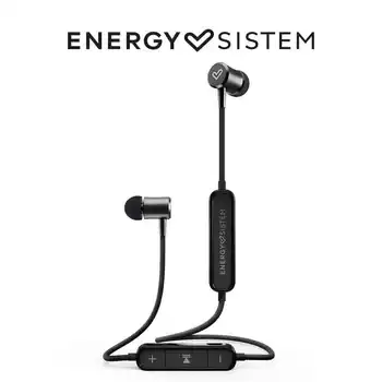 

Energy Sistem Earphones BT Urban 2 Black (Bluetooth, Magnetic Switch, In Ear, Control Talk, extended Battery) Black