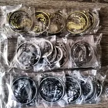 LLavero de dragón para coche, juego novedoso, Llavero de Metal de llavero de Mortal Kombat, para regalo, llavero, joyería para coches