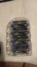 Gillette-Cuchillas de afeitar para hombre Fusion, 5 capas, cuchillas de seguridad, acero inoxidable, cuidado de la cara, 4 unidades
