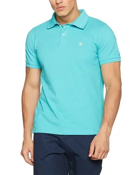 

Plain turquoise goose POLO