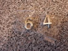 House Number Stickers Plate Sign-Tag Address Gate-Digits Door Silver 35mm 0-To-9