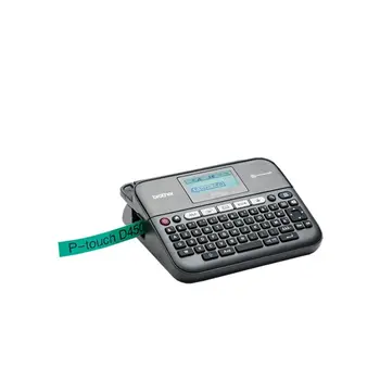 

Electronic Labeller with Keyboard and PC Connection Brother FIMITE0159 PTD450VPUR1 Qwerty (65) LED 6 x AA (LR6/HR6)