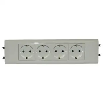 

Mechanism sockets 4 m SP mosaic new 8 mod. For DLP Channel cable with ground. With Caliper. Bel. Leg 077434