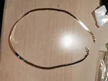 2020 de moda estilo de la calle 18K chapado en oro corto espiga collares de cadena de Gargantilla para mujer minimalista collar de cadena de oro