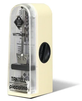 

882051 taktell super-mini metronome mechanical, plastic, ivory, Wittner