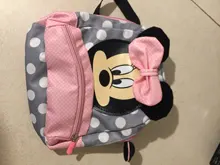 Mochila de dibujos animados de Disney para niños y niñas, preciosa mochila escolar de Minnie, Mickey Mouse, regalo para niños