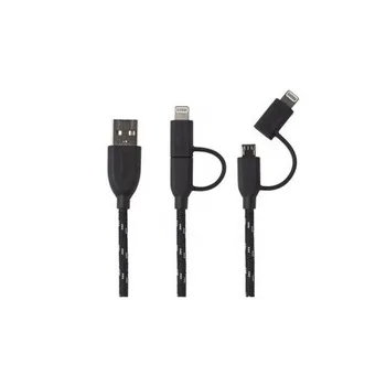 

Cord Boompods Duo Black Microusb/apple 1m