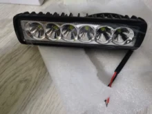 1PC 2PCS 6 inch Led Light Bar Offroad Flood Spot Work Light 18W Led Working Lights Car