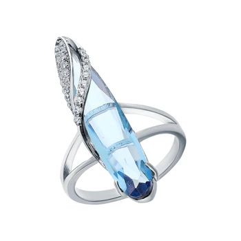 

Silver ring with sieve and cubic zirconium sunlight sample 925