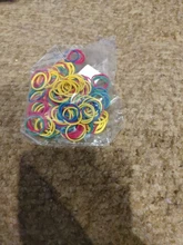 Pawstrip 200 unids/lote accesorios para mascotas perro pequeño de bandas de goma de 15mm de diámetro perro bandas para el cabello