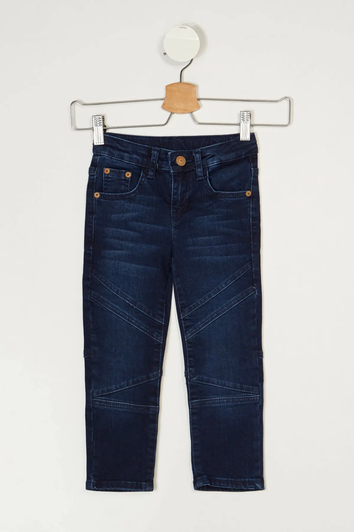 

DeFacto Boy Blue Jean Trousers Fashion Straight Zipper Denim Pant Children Casual High Quality Long Pants Boys New - J7151A618AU