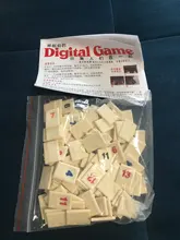 Juego de mesa clásico de azulejo rumy, novedad de 2021, 2-4 personas, juego Digital de Israel Mahjong para casa, juego de fiesta familiar