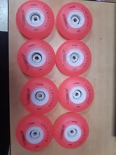 Ruedas luminosas para Patines SEBA HV High HL FSK Slalom, ruedas de patinaje LED, neumáticos para Patines de chico de 62, 64, 68, 70, 72, 76 y 80mm, 8 Uds.
