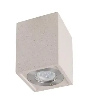 

Ceiling white finishing concrete LEVI